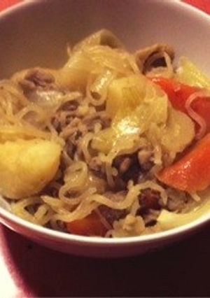 簡単おふくろの味♡肉じゃが♡(*´∀｀*-レシピのメイン写真