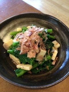 菜の花とチーズのおかか和え-レシピのメイン写真