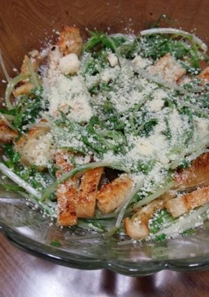 水菜と油揚げのサラダ-レシピのメイン写真