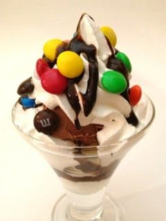 M&M’sミルクチョコレートパフェ-レシピのメイン写真
