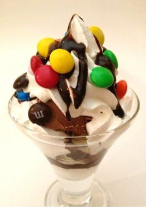 M&M’sミルクチョコレートパフェ-レシピのメイン写真