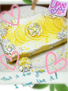 爽やかレモンのムースケーキ♪-レシピのメイン写真