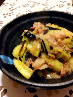 ごはんにあう!なすと豚肉のみそ炒め-レシピのメイン写真