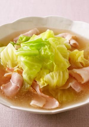 春キャベツとベーコンのあっさり煮-レシピのメイン写真