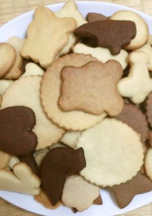 基本のクッキー３種-レシピのメイン写真