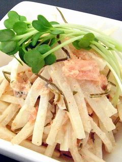 鮭明太入り大根サラダ-レシピのメイン写真