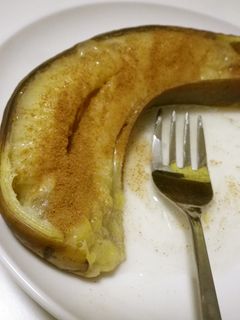 私の簡単おやつ♪焼きバナナ-レシピのメイン写真