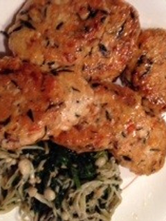 ひじき高野豆腐入り豆腐ハンバーグ-レシピのメイン写真