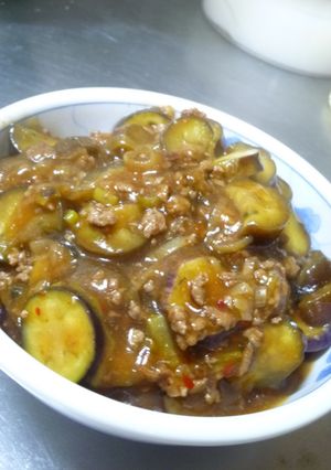 簡単☆普通の麻婆茄子（丼物にも）-レシピのメイン写真