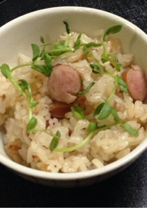 ドレッシング⭐︎簡単炊き込みご飯-レシピのメイン写真