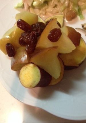 サツマイモとりんごのレモン煮-レシピのメイン写真