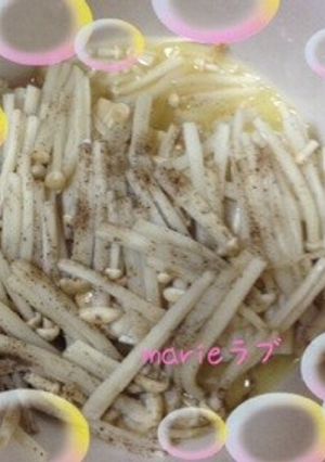 チンするだけ！エノキのおつまみ-レシピのメイン写真