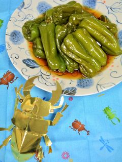 簡単♪ピーマンそのまんま丸ごと煮!-レシピのメイン写真