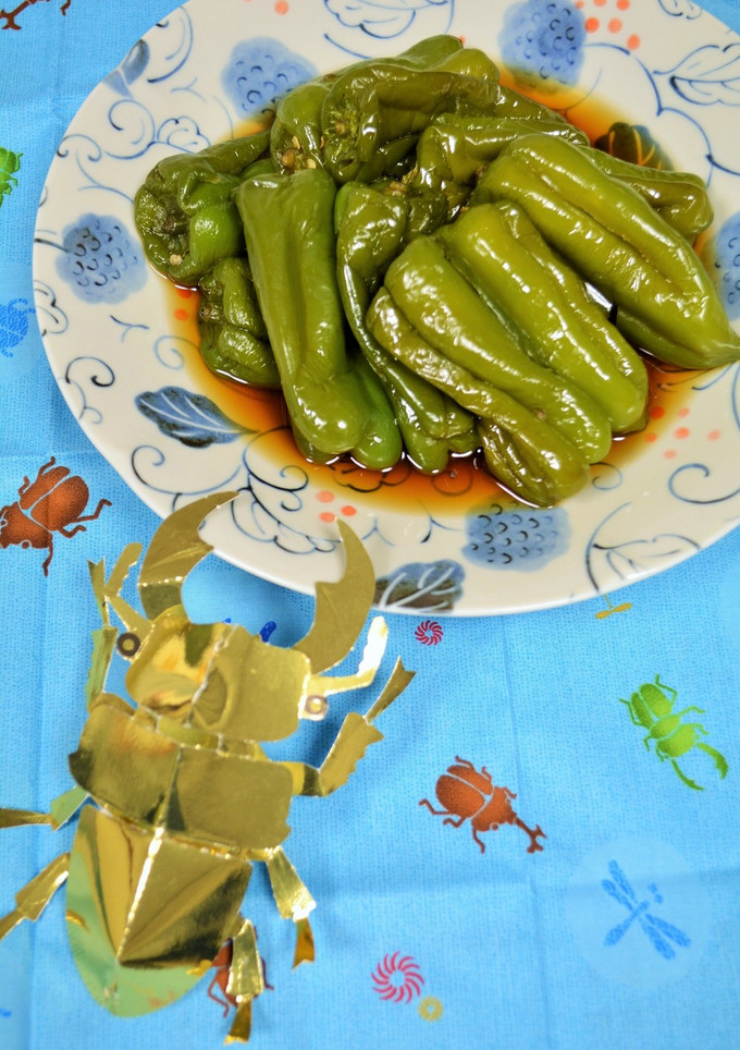 簡単♪ピーマンそのまんま丸ごと煮！-レシピのメイン写真