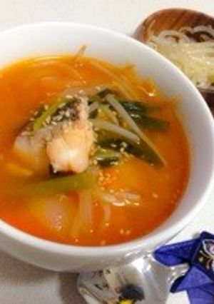 【覚書】タラと野菜のキムチスープ-レシピのメイン写真