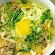 ひとり飯の定番 豚キムチ煮込みうどん