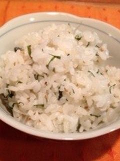 やっぱり美味❗️ 大葉とじゃこの混ぜご飯-レシピのメイン写真