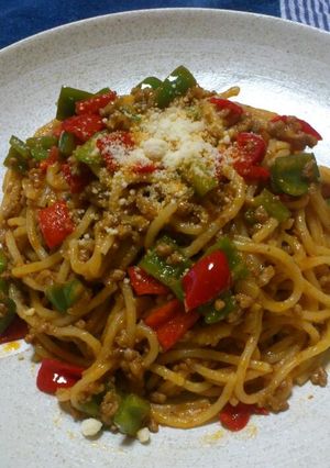 簡単ランチ☆ケチャップミートナポリタン★-レシピのメイン写真