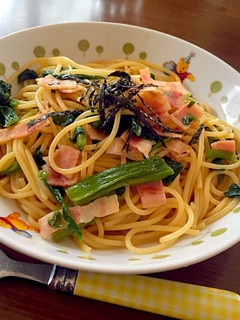 ほうれん草とベーコン☆和風パスタ-レシピのメイン写真