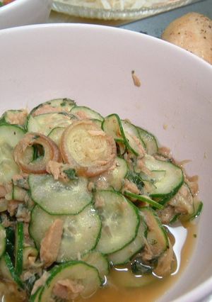 凛りんさんの大葉にんにく醤油で和え物！！-レシピのメイン写真