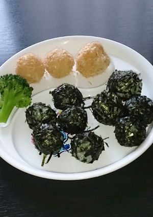 離乳食後期★ベたつかない噛みきるおにぎり-レシピのメイン写真