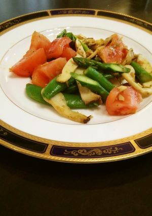 地中海式＃イタリア風☆野菜のバジルソテー-レシピのメイン写真