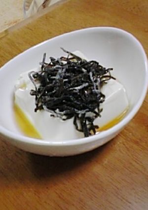 塩こぶで冷奴♪-レシピのメイン写真