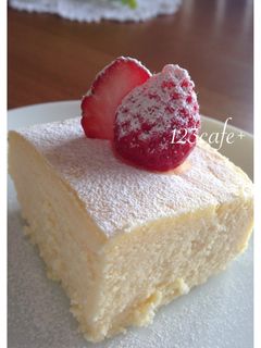 簡単!濃厚〜♪絶品スフレチーズケーキ-レシピのメイン写真