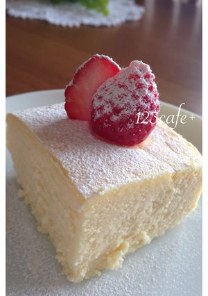 簡単！濃厚〜♪絶品スフレチーズケーキ-レシピのメイン写真