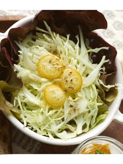 キンカンのサラダとドレッシング-レシピのメイン写真