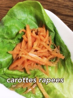 にんじんサラダ #付け合わせ #オレンジ-レシピのメイン写真