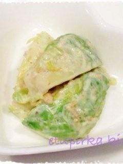 芽キャベツのマヨピーナッツバター和え-レシピのメイン写真