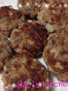 簡単☆レンコンつくねバーグ-レシピのメイン写真
