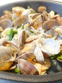 あさりと糸こんの酒蒸し…洋風…-レシピのメイン写真