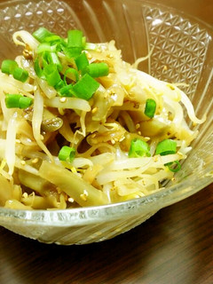 さっぱり*シンプル*もやしザーサイ和え-レシピのメイン写真