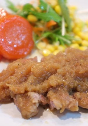豚肉のソテー☆りんごソース♪-レシピのメイン写真