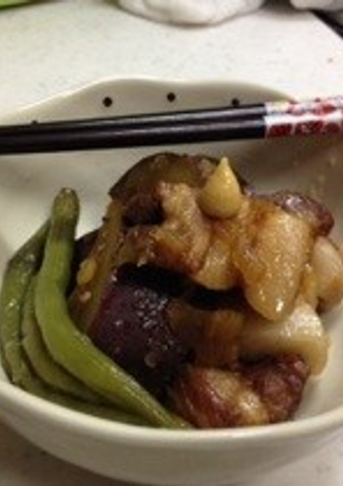 【圧力鍋 マクサス】さつま風 豚角煮-レシピのメイン写真