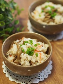 ♡ 舞茸と桜えびのバター醤油混ぜご飯♡-レシピのメイン写真