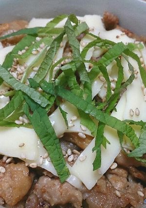 豚味噌チーズごはん-レシピのメイン写真