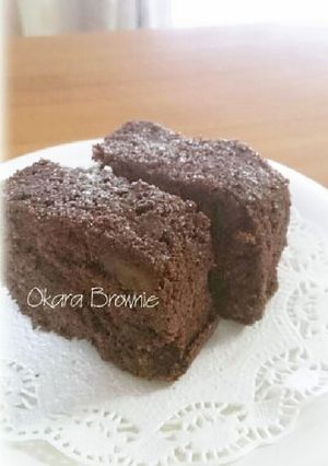 おからパウダーでブラウニー(工程写真付)-レシピのメイン写真