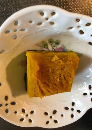 高圧力鍋☆簡単なかぼちゃの塩蒸し-レシピのメイン写真