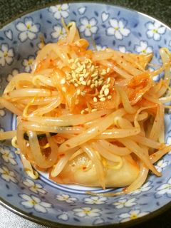 もやしとキムチのナムル-レシピのメイン写真