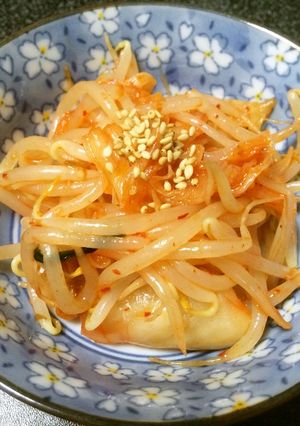 もやしとキムチのナムル-レシピのメイン写真