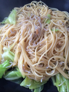 しらすとキャベツの春パスタ^ ^-レシピのメイン写真