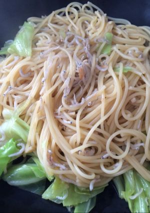 しらすとキャベツの春パスタ^ ^-レシピのメイン写真