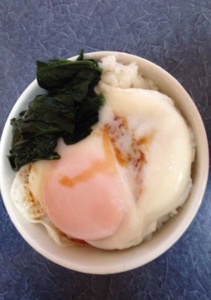 卵ほうれん草丼-レシピのメイン写真