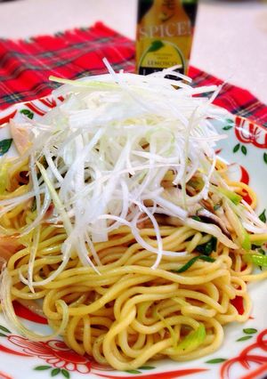 ネギ好き必見❗️オイスター焼きそば-レシピのメイン写真