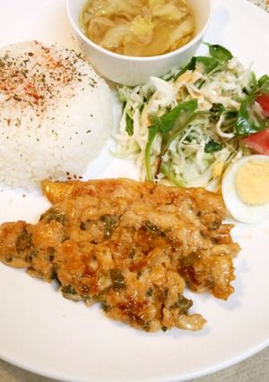簡単！たれ漬け鶏ささみのネギ焼き-レシピのメイン写真