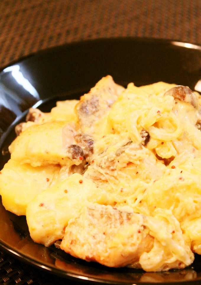 簡単♪じゃがいもと鮭のクリーム煮-レシピのメイン写真