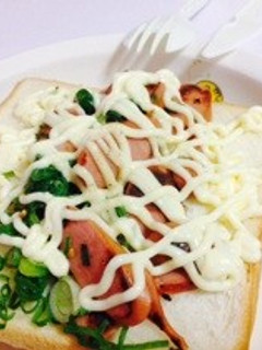 家にあるもので☆目玉焼きサンド☆短時間-レシピのメイン写真